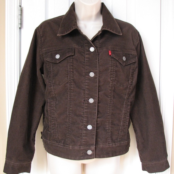 levis cord jacket womens